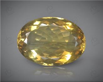 Yellow Citrine Natural Certified  9.49CTS-8375